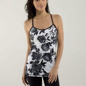 Lululemon Power Y Brisk Bloom Floral Tank